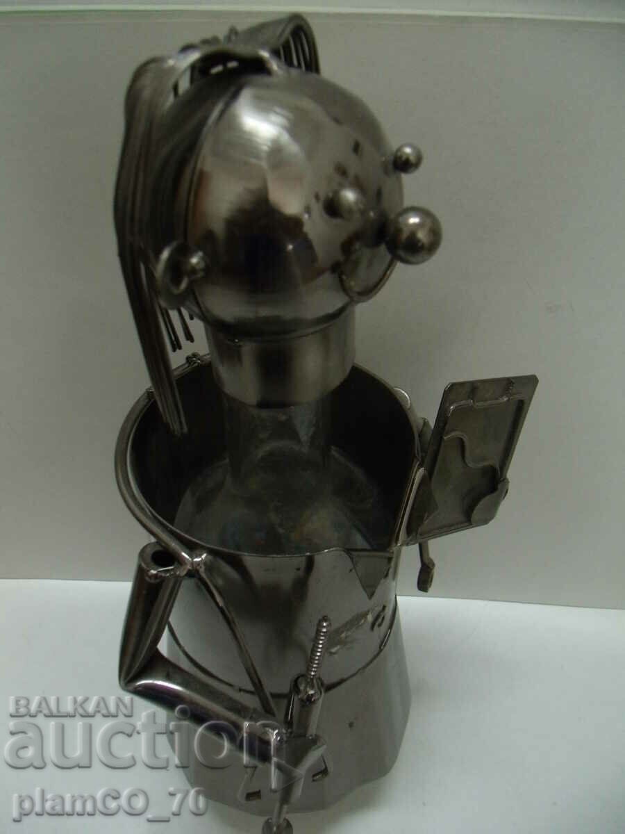 Delivery of No.*7716 holder / stand for a bottle - metal figure Delivery of No.*7716 holder / stand for a bottle - metal figure