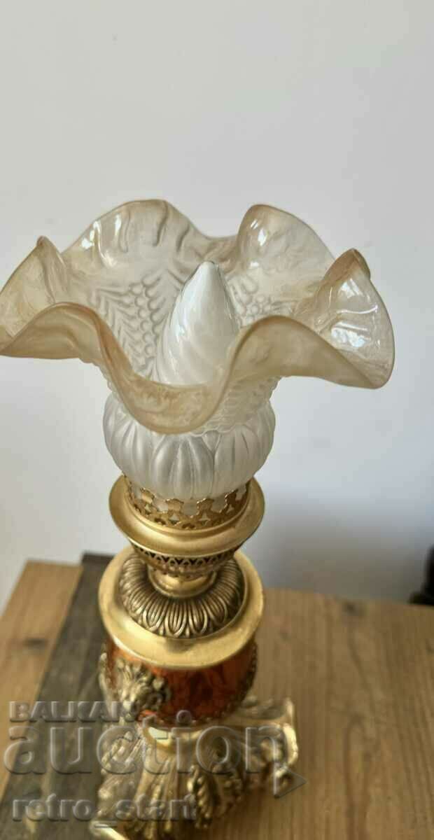 Auction Napoleon style table lamp ||| Auction Napoleon style table lamp |||