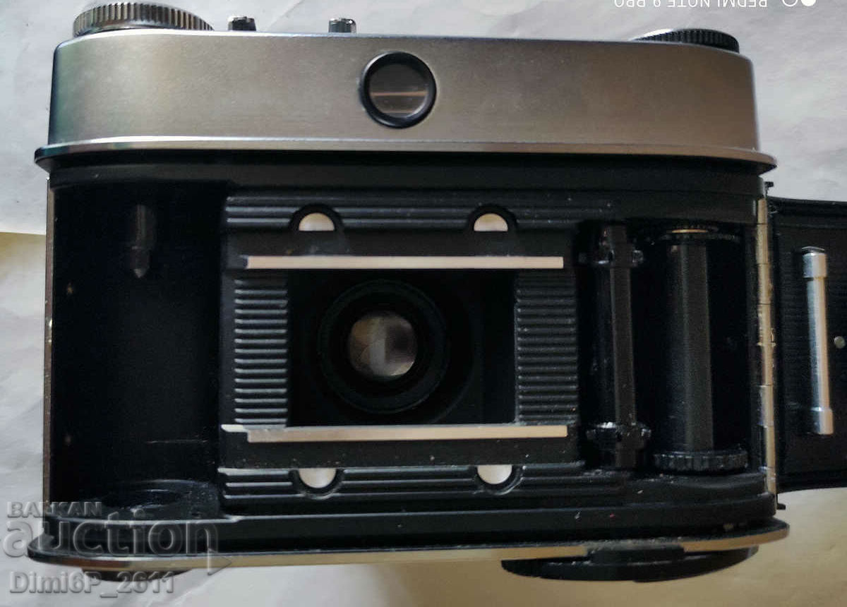 Aparat foto Kodak Retinette IA de epocă cu luminometru Tosei - 5