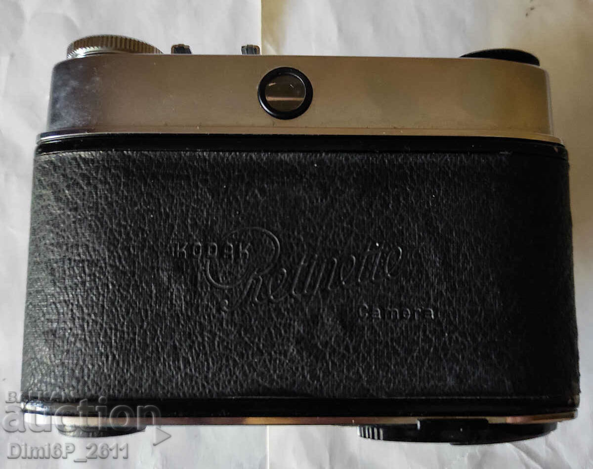 Aparat foto Kodak Retinette IA de epocă cu luminometru Tosei - 7