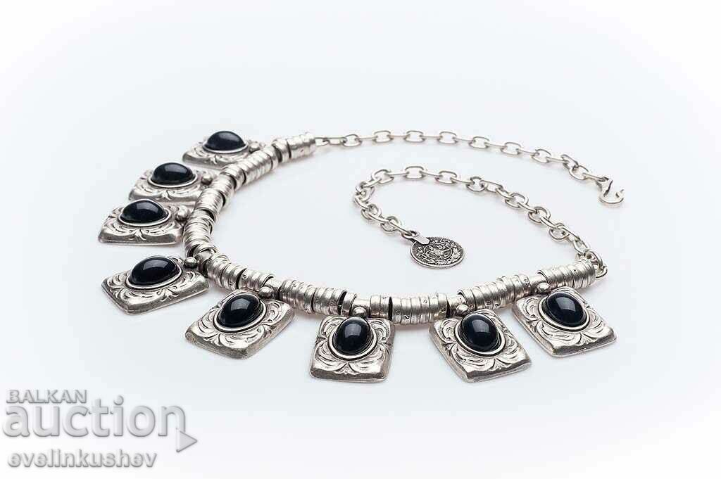 Silver plated necklace KN-0301001013 with price 75.00 BGN | € 38.35 Silver plated necklace KN-0301001013 with price 75.00 BGN | € 38.35