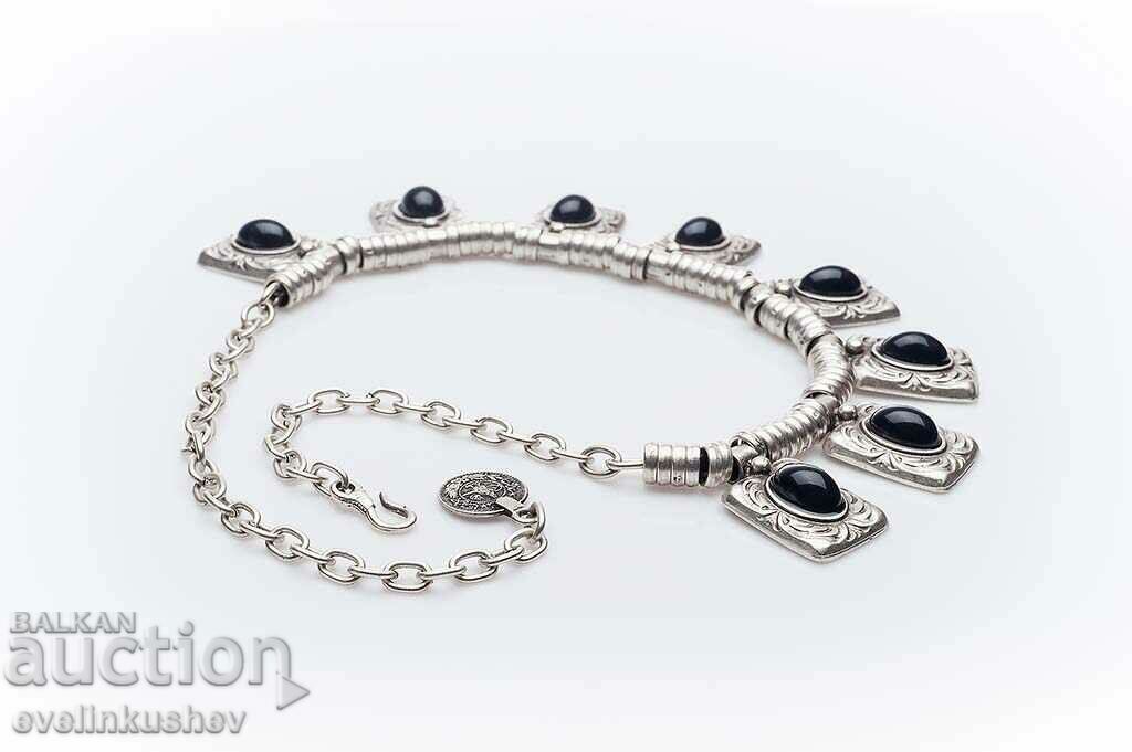 Auction Silver plated necklace KN-0301001013 Auction Silver plated necklace KN-0301001013