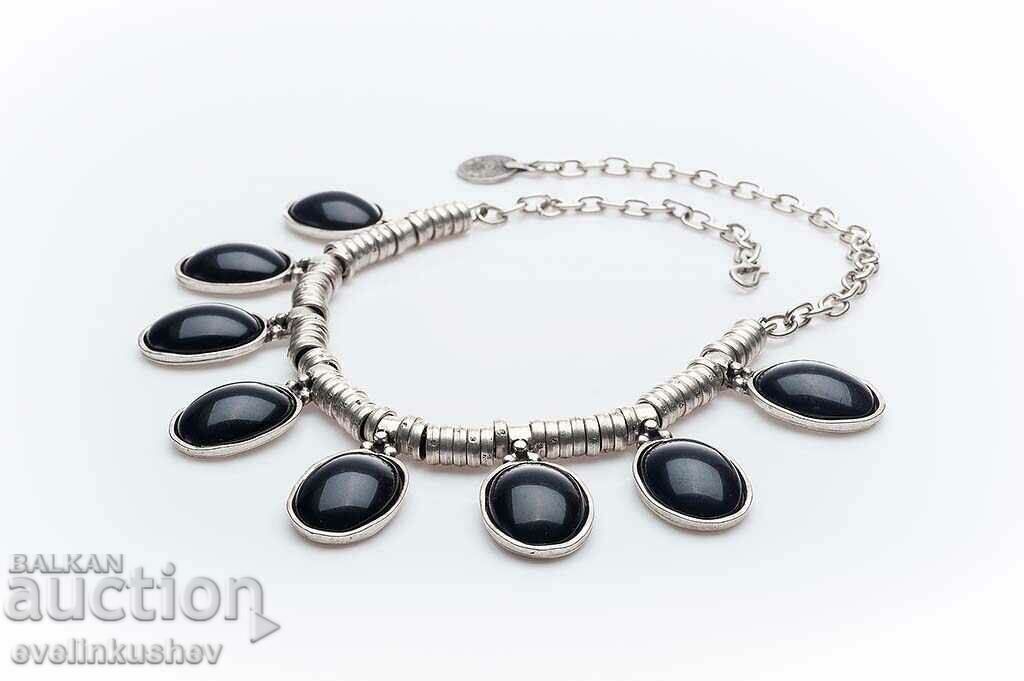 Silver plated necklace KN-0301001014 with price 75.00 BGN | € 38.35 Silver plated necklace KN-0301001014 with price 75.00 BGN | € 38.35