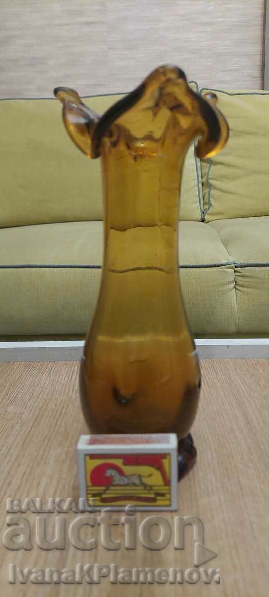 Ύψος γυάλινο βάζο 22 cm - 6