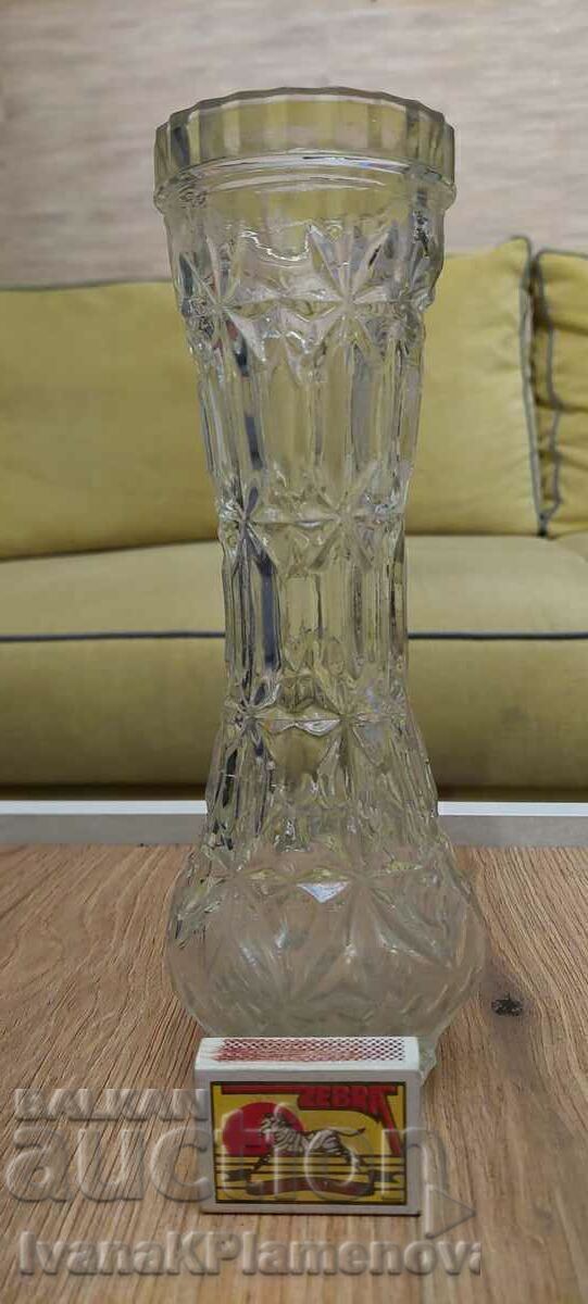 Glass vase height 25cm - 5