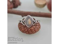 5220 Silver Ring with Labradorite