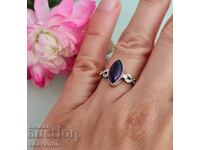 5226 Silver ring with Amethyst