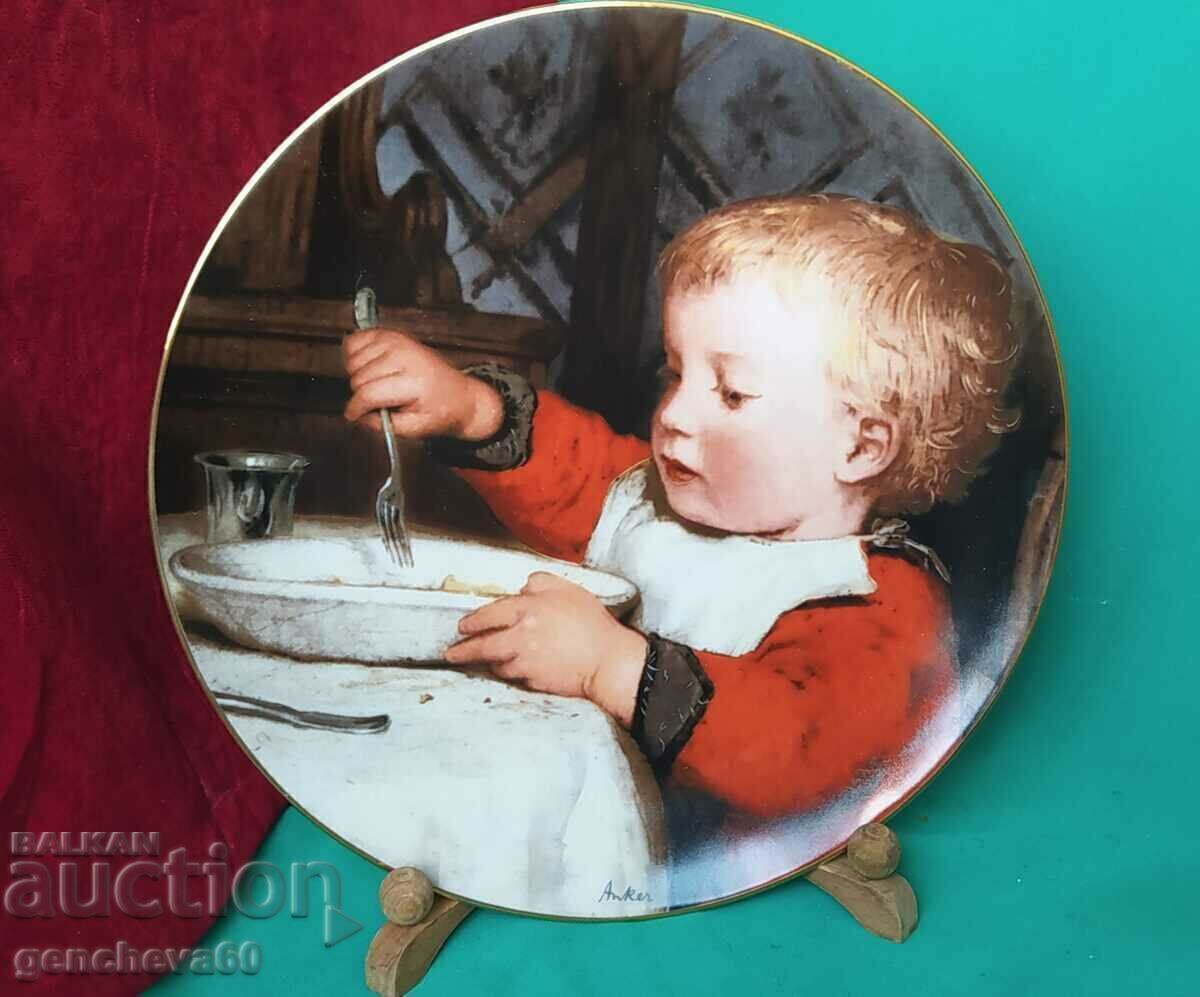 Decorative porcelain plate 1990 - 6 Decorative porcelain plate 1990 - 6