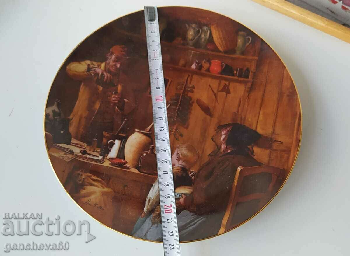 Collectible porcelain plate 1987 - 5 Collectible porcelain plate 1987 - 5