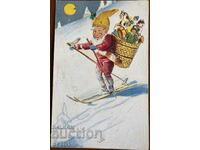 Card Santa Claus 1935