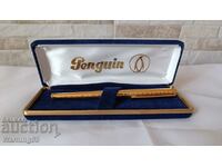 Old pen - Penguin - gold with original case