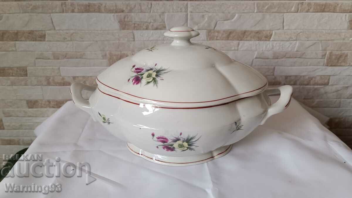 Brand new porcelain soup bowl - Kitka Factory - Novi Pazar - №1 Brand new porcelain soup bowl - Kitka Factory - Novi Pazar - №1