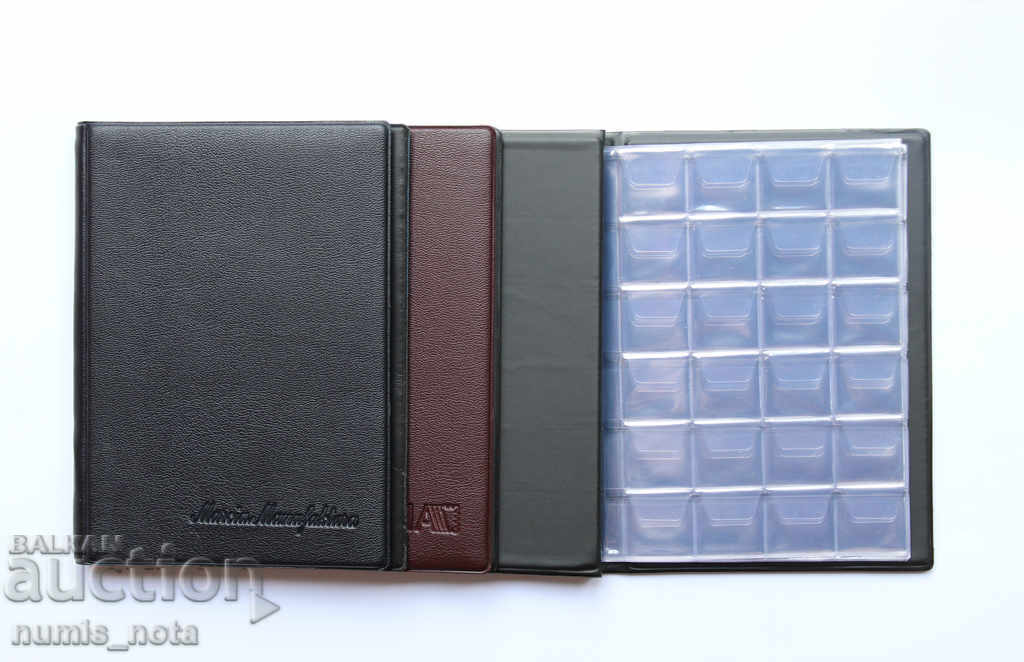 Delivery of album for 192 coins up to 20 mm. Delivery of album for 192 coins up to 20 mm.