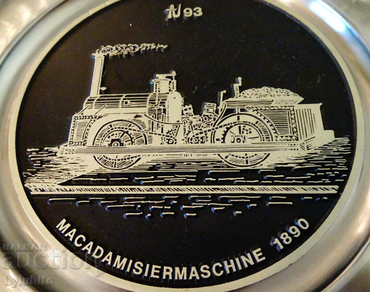 A tin panel with a steam locomotive. with price 29.00 BGN | € 14.83 A tin panel with a steam locomotive. with price 29.00 BGN | € 14.83