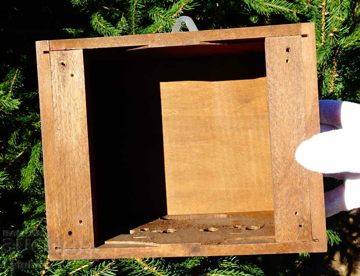 Παράδοση Ξύλινο κουτί για μηχανισμό ρολογιού τοίχου Παράδοση Ξύλινο κουτί για μηχανισμό ρολογιού τοίχου