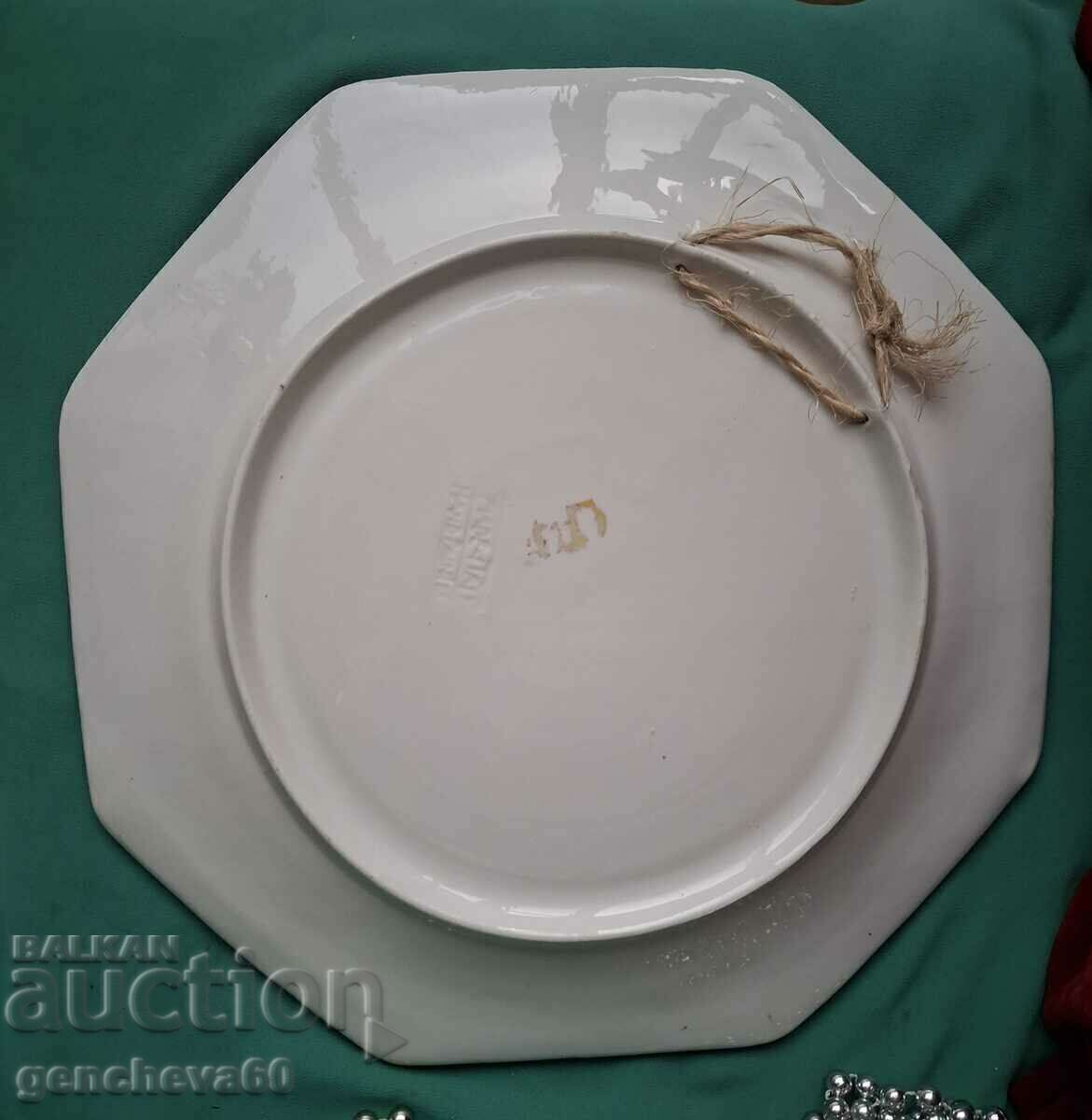 Plato mare de portelan cu motive florale/decor - 5 Plato mare de portelan cu motive florale/decor - 5