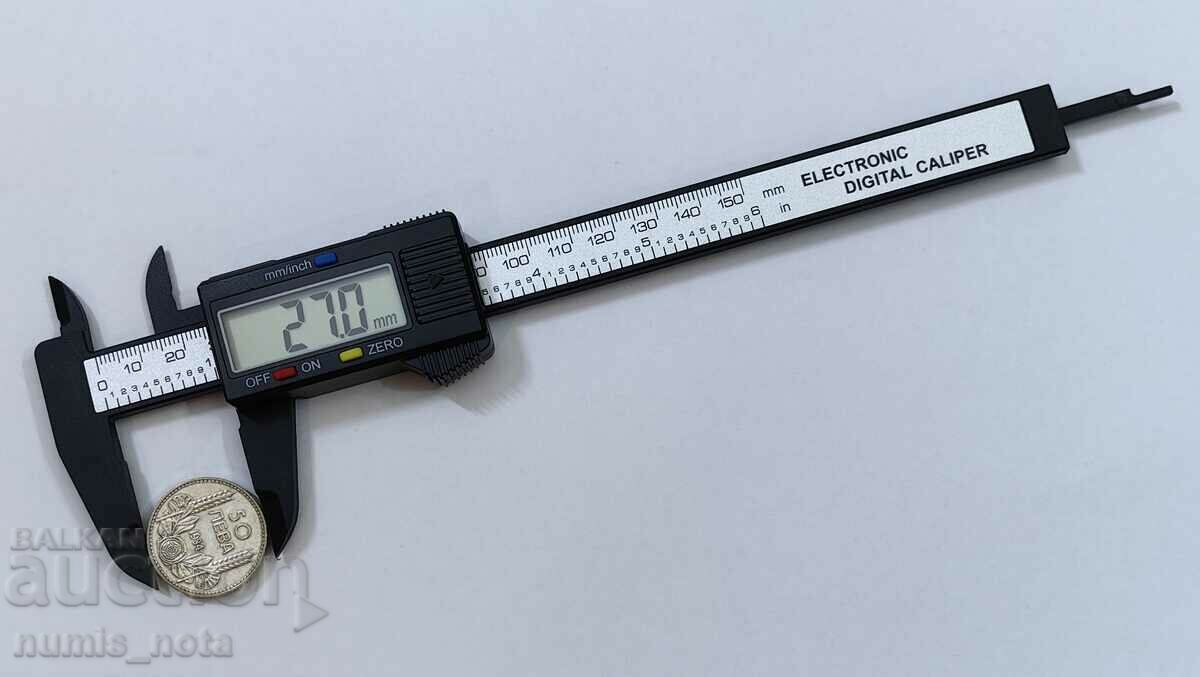 digital caliper Composite suitable for coins