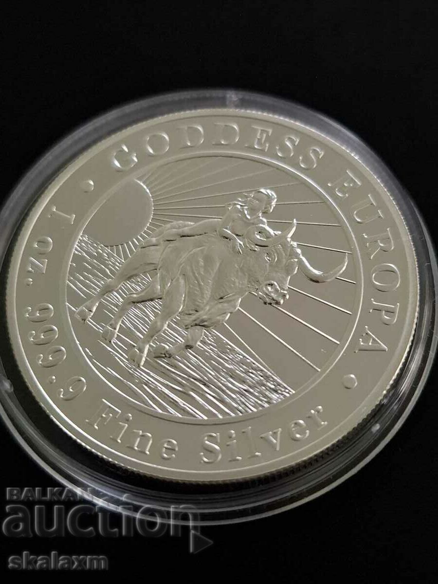 1oz.Silver Goddess Europa