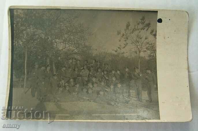 Photo - soldiers in Hisarluk, 1917.