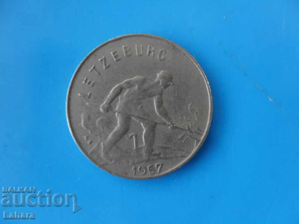 1 Franc 1957 Luxembourg with price 1.00 BGN | € 0.51 1 Franc 1957 Luxembourg with price 1.00 BGN | € 0.51
