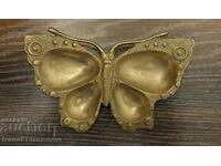 Butterfly made of brass