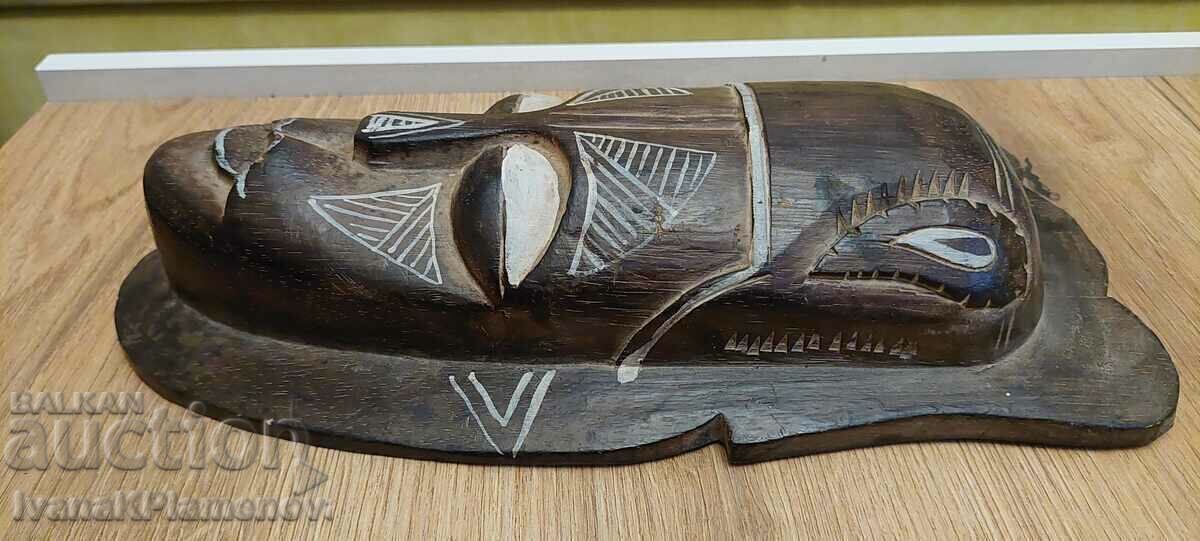 Livrarea Mască Africa sculptată în lemn pentru colecționari Livrarea Mască Africa sculptată în lemn pentru colecționari