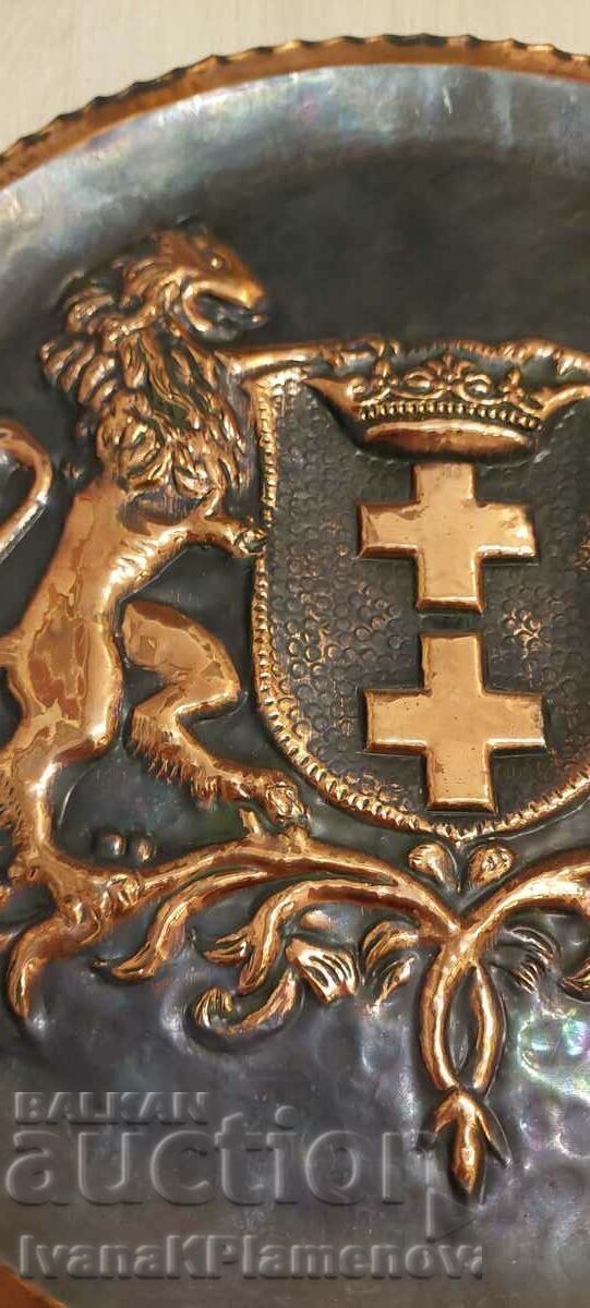 Delivery of Copper panel 37cm for collectors Delivery of Copper panel 37cm for collectors