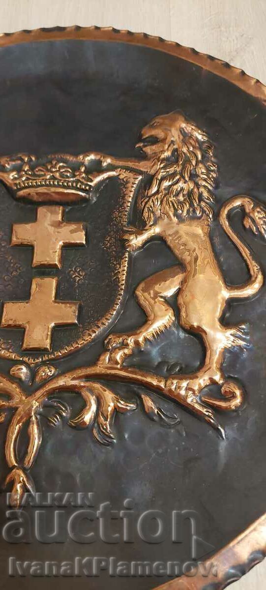 Copper panel 37cm for collectors - 5 Copper panel 37cm for collectors - 5