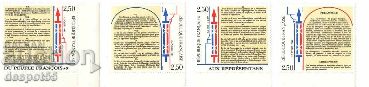 1989. France. 200 years since the Declaration of Human Rights