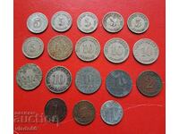 Old German non-recurring coins