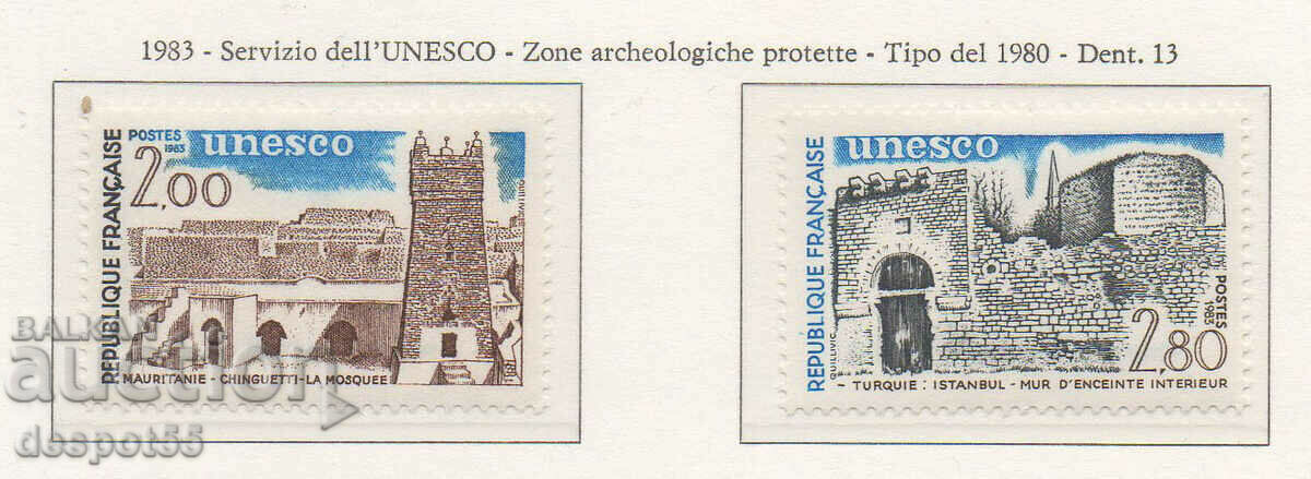 1983. France - UNESCO. UNESCO World Heritage Site.