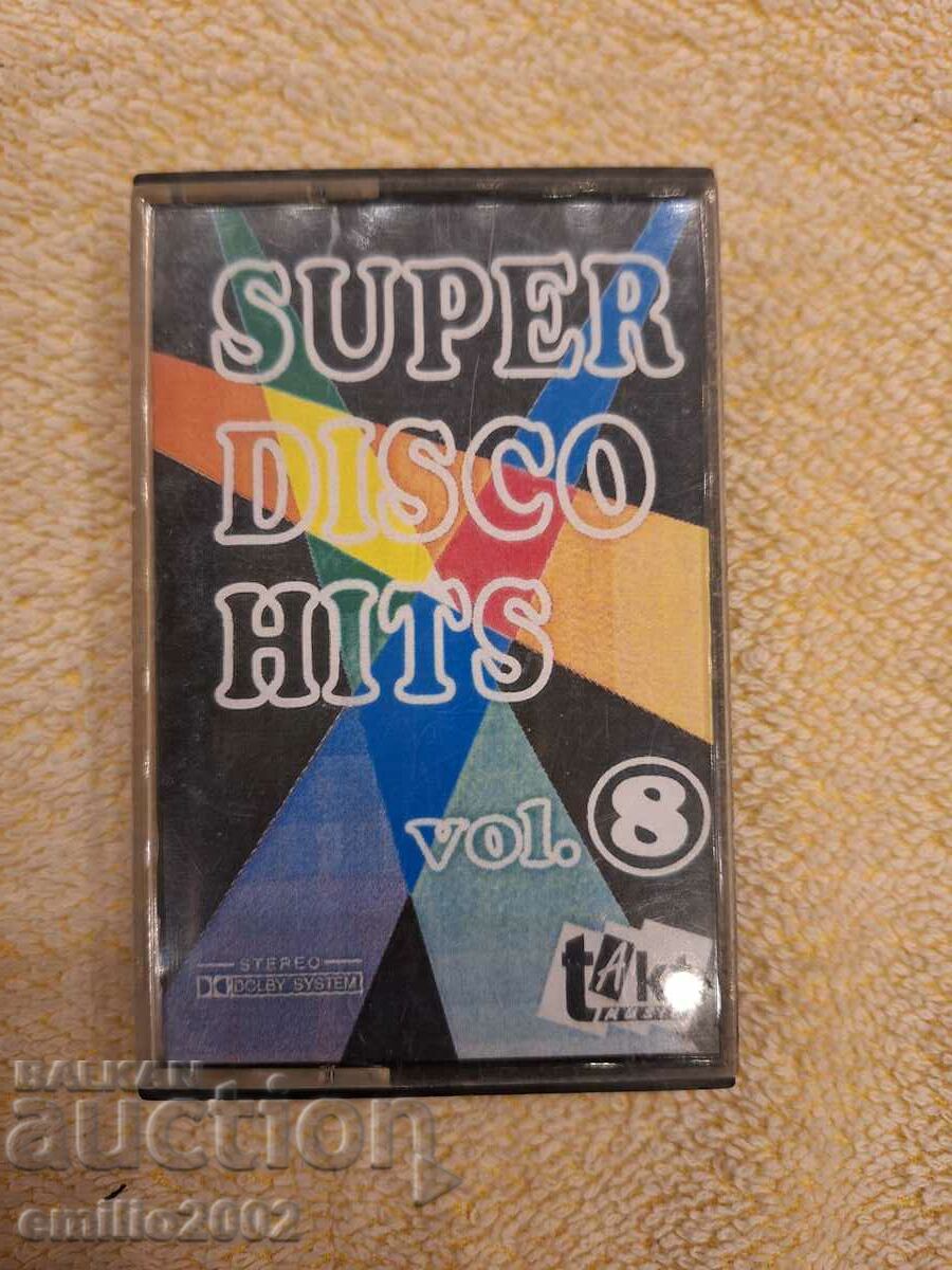 Disco hits 8 audio cassette