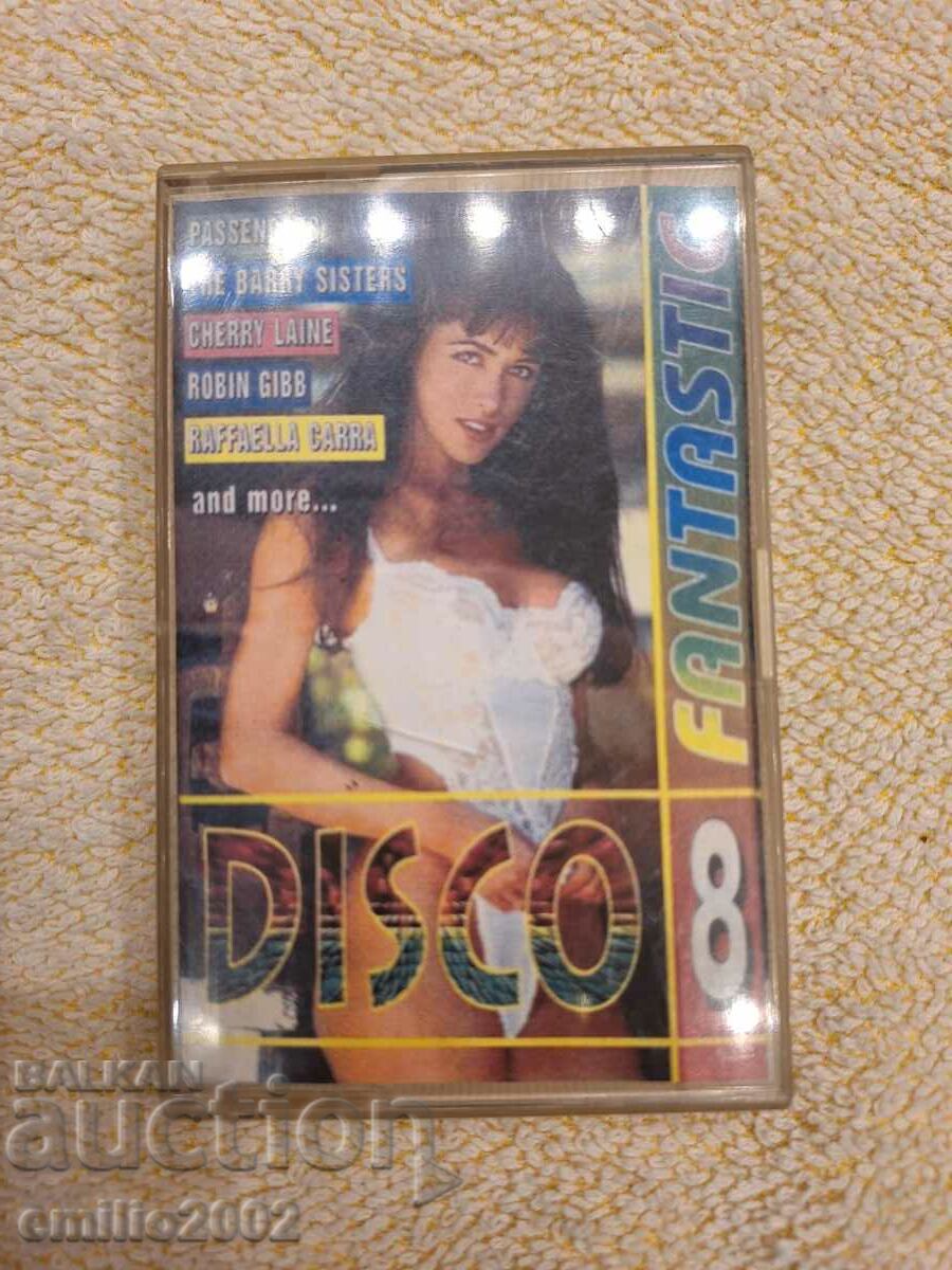 Φανταστική κασέτα ήχου disco 8