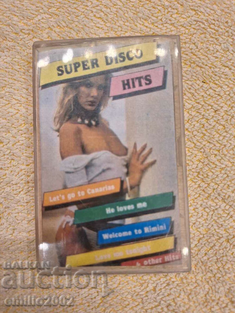 Super disco hits caseta audio