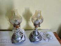 Great Old Silver Plated Night Lamps From 0.01 St.