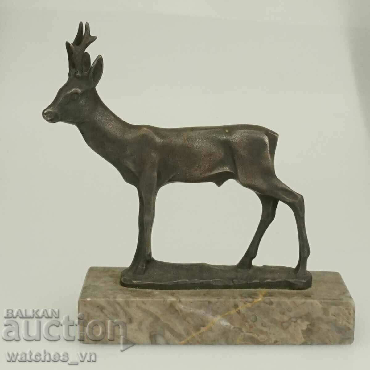 Veche Figura Rara Sculptura Antica - Cerb