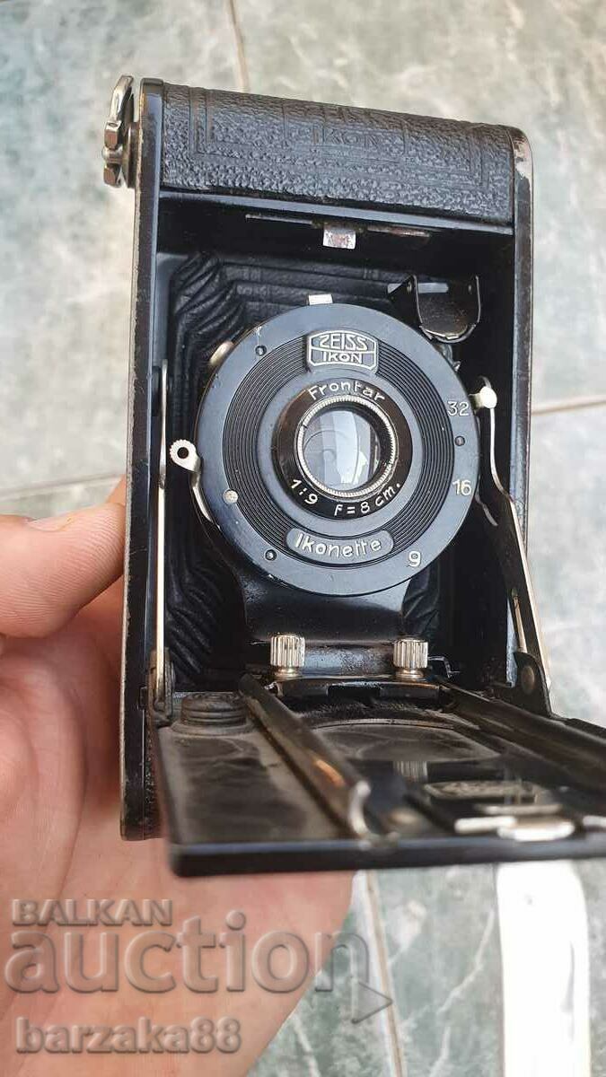 Παλιά φυσούνα Camera Zeiss Ikon Ikonette Frontar