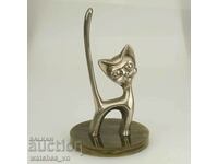 Old Rare Figure Sculpture Antique - Cat