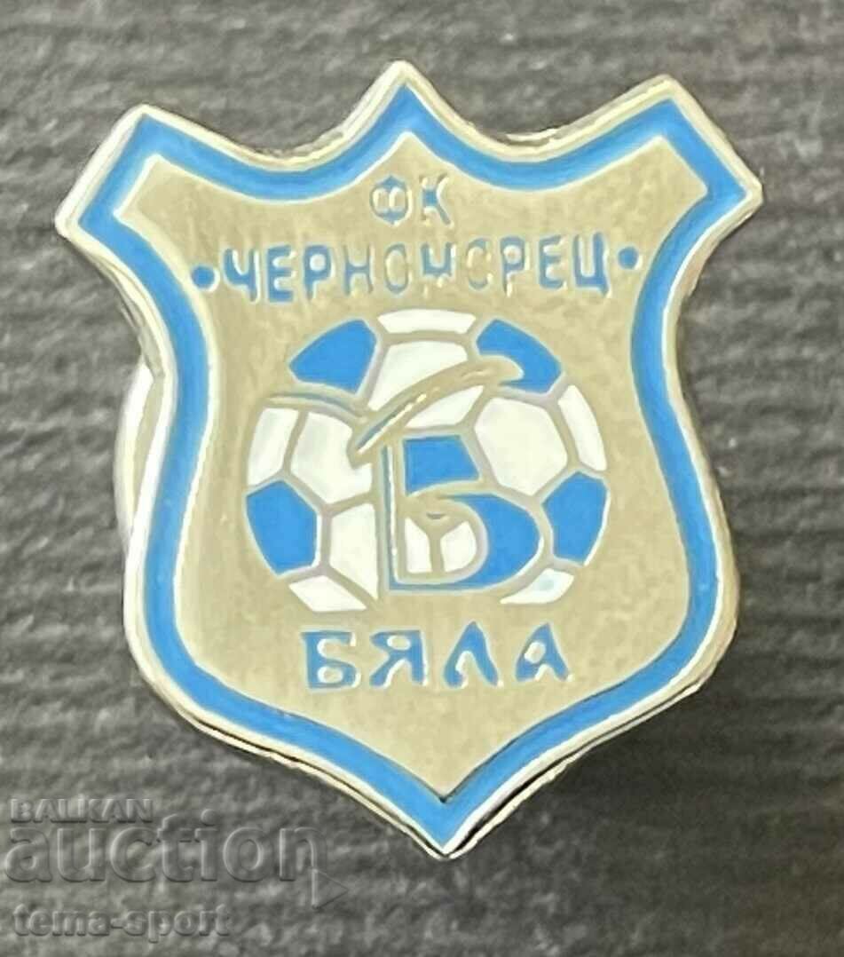 736 Bulgaria Sign Football Club Chernomorets White enamel