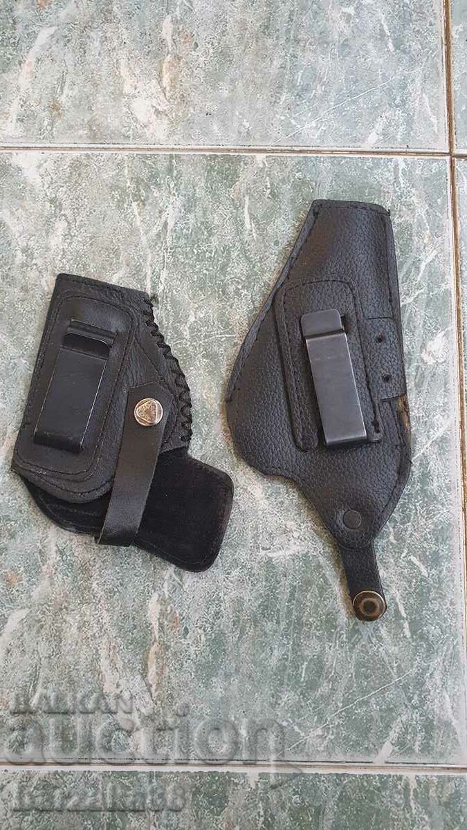 Leather Holster Holsters 2 pieces