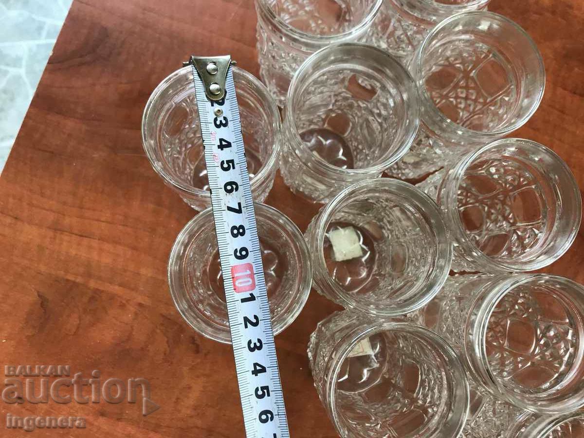 GLASS GLASS SERVICE GLASS THICK RELIEF NEW FROM THE EARLY SOC - 5 GLASS GLASS SERVICE GLASS THICK RELIEF NEW FROM THE EARLY SOC - 5