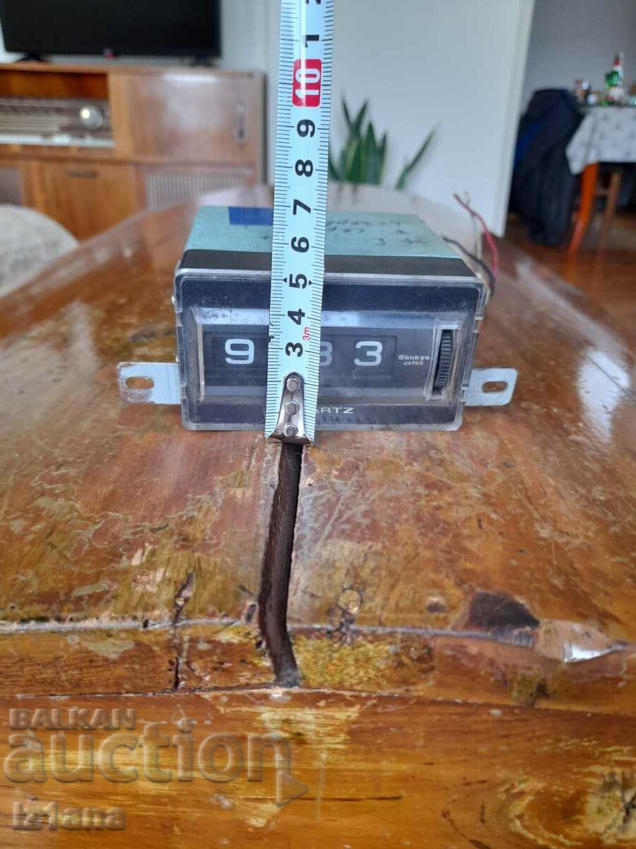 Παλιό ρολόι αυτοκινήτου Sankyo - 6 Παλιό ρολόι αυτοκινήτου Sankyo - 6