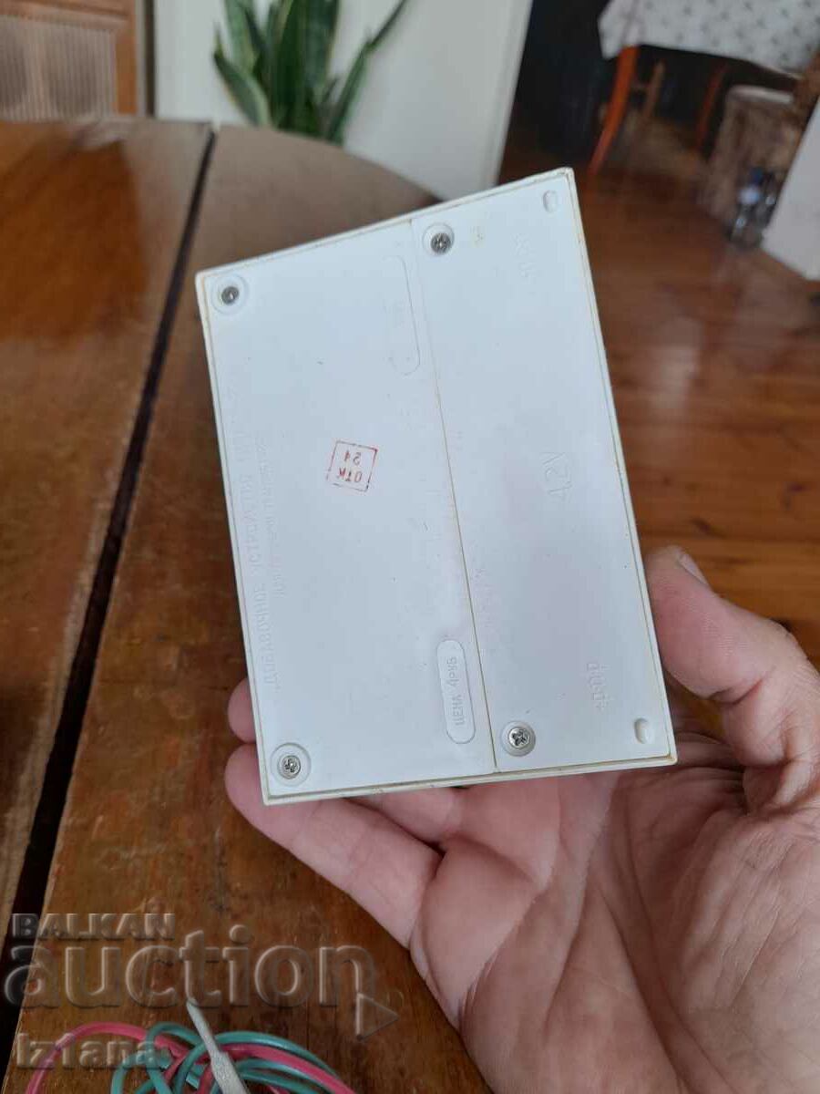 Old device for measuring transistors P222 - 5 Old device for measuring transistors P222 - 5