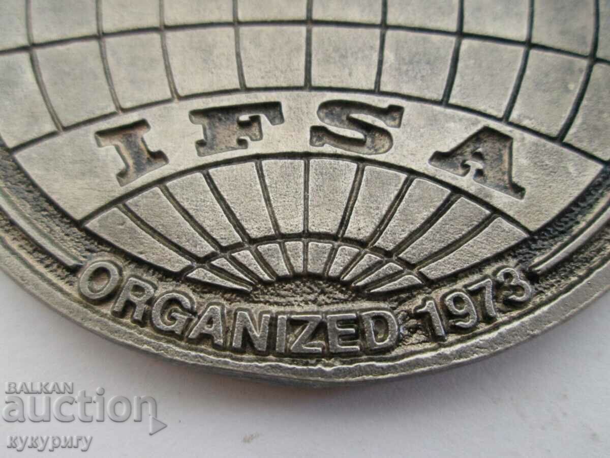 Old sports medal sports acrobatics 1973-1983 IFSA - 5 Old sports medal sports acrobatics 1973-1983 IFSA - 5