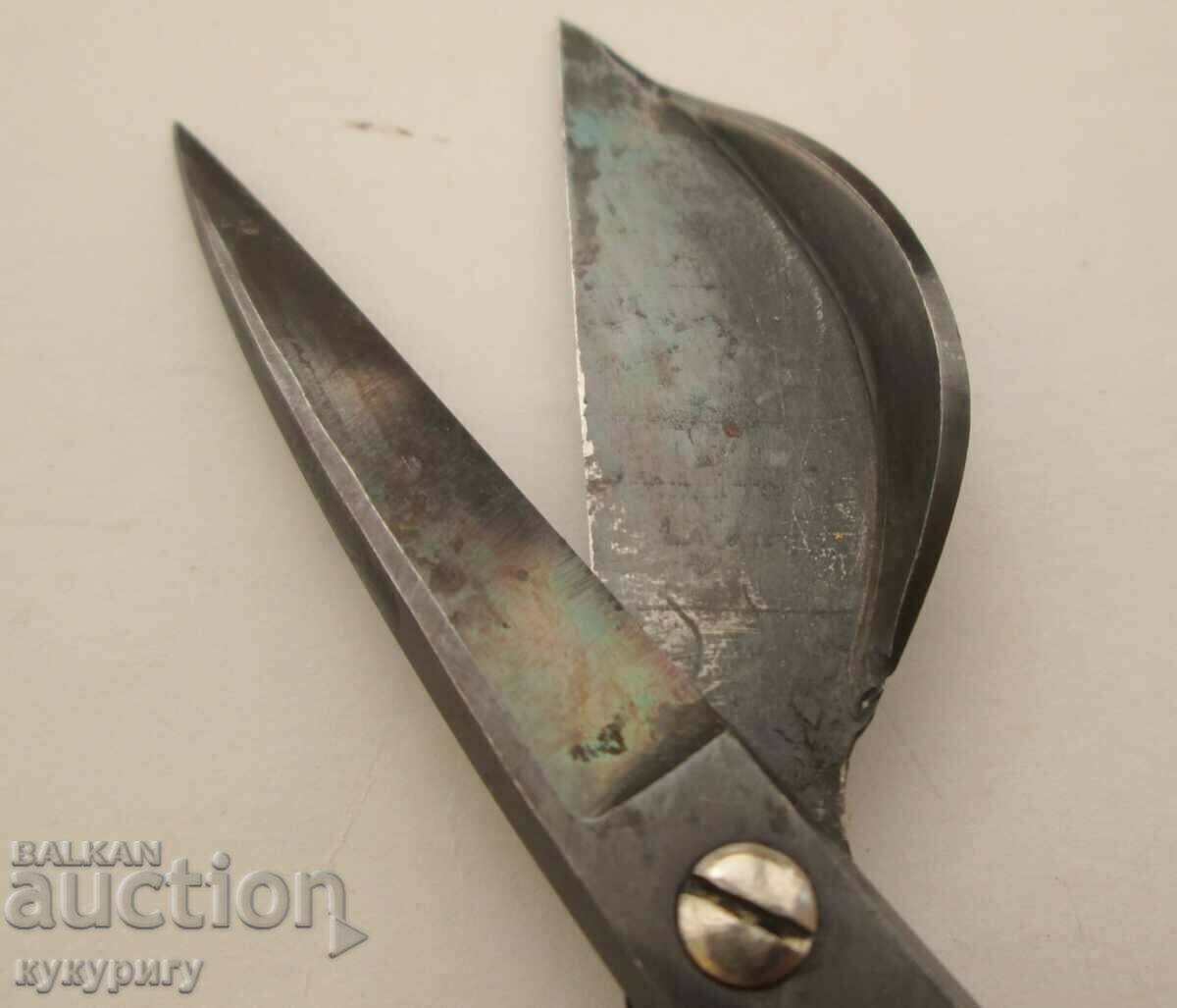 Foarfece vechi Solingen Solingen Dreizack interesante cu aurire - 7 Foarfece vechi Solingen Solingen Dreizack interesante cu aurire - 7