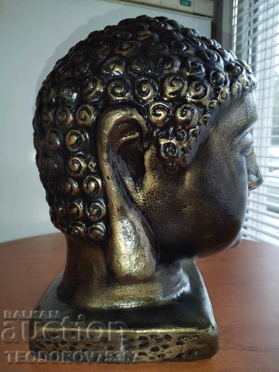 Plaster Buddha head with price 120.00 BGN | € 61.36
