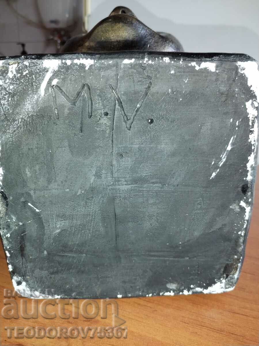 Auction  Plaster Buddha head