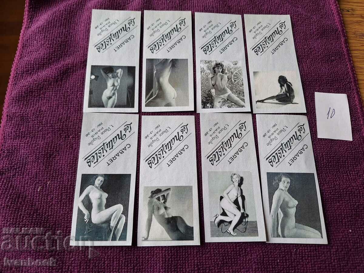 Interesting advertising pictures 4/9.5 cm erotic 10