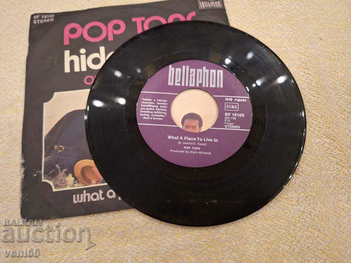 Turntable small format Pop tops with price 1.50 BGN | € 0.77