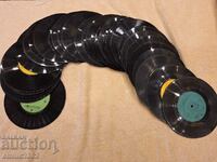 Gramophone records small format 30 pcs